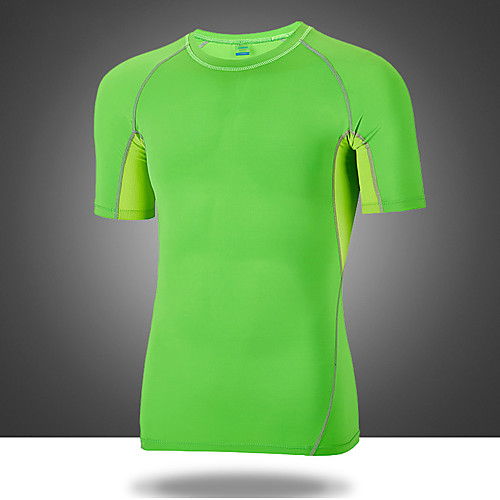 Men's Short Sleeve Running Shirt Tee Tshirt Elastane Breathable Quick Dry Soft Fitness Gym Workout Running Walking Jogging Sportswear Black Blue Red Grey Orange Green Activewear Stretchy
Men's Short Sleeve Running Shirt Tee Tshirt Elastane Breathable Quick Dry Soft Fitness Gym Workout Running Walking Jogging Sportswear Black Blue Red Grey Orange Green Activewear Stretchy