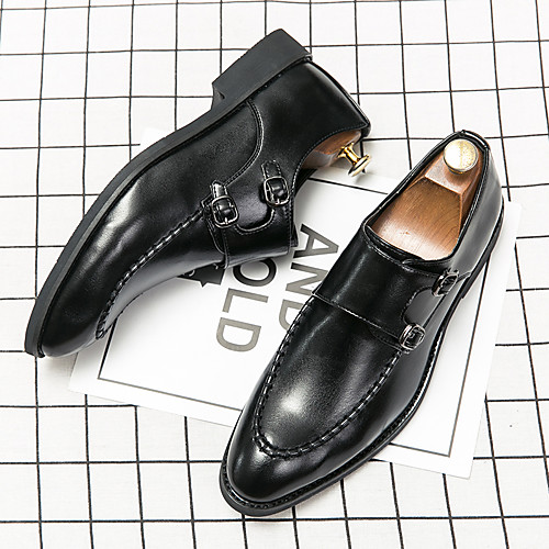 Men's Fall Casual Daily Oxfords Walking Shoes PU Breathable Non-slipping Wear Proof Black / Brown
Men's Fall Casual Daily Oxfords Walking Shoes PU Breathable Non-slipping Wear Proof Black / Brown
