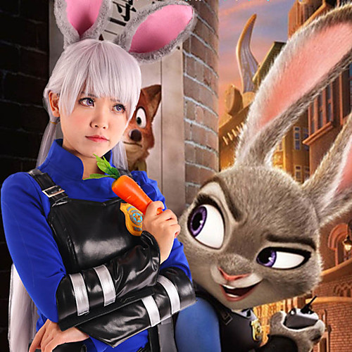 Inspired by Cosplay Judy Anime Cosplay Costumes Japanese Cosplay Suits Vest Top Pants For Women's / Kneepad / Waist Belt / Wrist Brace / Waist Pouch
Inspired by Cosplay Judy Anime Cosplay Costumes Japanese Cosplay Suits Vest Top Pants For Women's / Kneepad / Waist Belt / Wrist Brace / Waist Pouch