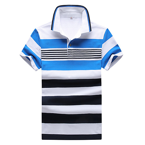 Men's Polo Striped Mesh Short Sleeve Daily Tops Cotton Business Basic Black Red Green
Men's Polo Striped Mesh Short Sleeve Daily Tops Cotton Business Basic Black Red Green