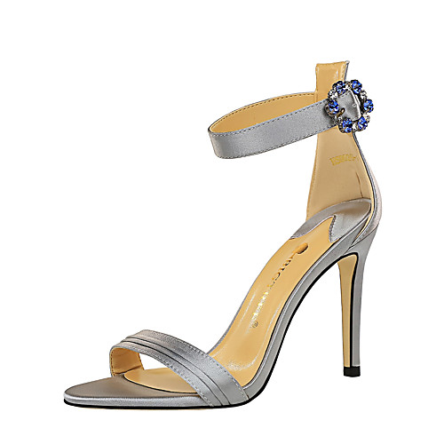 Women's Sandals Spring / Summer Stiletto Heel Open Toe Sexy Party & Evening Rhinestone / Bowknot / Buckle Solid Colored Silk Black / Red / Green
Women's Sandals Spring / Summer Stiletto Heel Open Toe Sexy Party & Evening Rhinestone / Bowknot / Buckle Solid Colored Silk Black / Red / Green