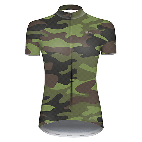 21Grams Women's Short Sleeve Cycling Jersey Camouflage Camo / Camouflage Bike Top Mountain Bike MTB Road Bike Cycling Breathable Sports Clothing Apparel / Micro-elastic
21Grams Women's Short Sleeve Cycling Jersey Camouflage Camo / Camouflage Bike Top Mountain Bike MTB Road Bike Cycling Breathable Sports Clothing Apparel / Micro-elastic