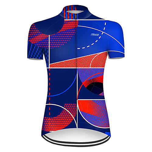21Grams Women's Short Sleeve Cycling Jersey RedBlue Bike Top Mountain Bike MTB Road Bike Cycling Breathable Sports Clothing Apparel / Micro-elastic
21Grams Women's Short Sleeve Cycling Jersey RedBlue Bike Top Mountain Bike MTB Road Bike Cycling Breathable Sports Clothing Apparel / Micro-elastic