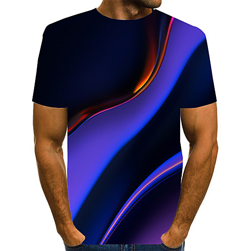 Men's Graphic Print T-shirt Street chic Exaggerated Daily Going out Rainbow
Men's Graphic Print T-shirt Street chic Exaggerated Daily Going out Rainbow