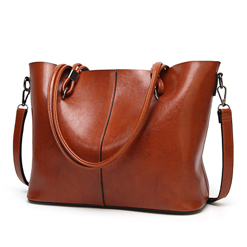 Women's Bags PU Leather Polyester Tote Top Handle Bag Solid Color Daily Office & Career Leather Bags 2021 Tote Black Coffee
Women's Bags PU Leather Polyester Tote Top Handle Bag Solid Color Daily Office & Career Leather Bags 2021 Tote Black Coffee