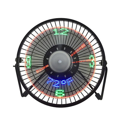 New Hot Selling USB LED Clock Mini Fan With Real Time Temperature Display Desktop 360 Cooling Fans for Home Office
New Hot Selling USB LED Clock Mini Fan With Real Time Temperature Display Desktop 360 Cooling Fans for Home Office