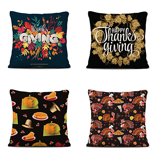 Set of 4 Farm Harvest Thanksgiving Theme Pillow Case Cushion Cover Lemon Summer Linen Home 18x18
Set of 4 Farm Harvest Thanksgiving Theme Pillow Case Cushion Cover Lemon Summer Linen Home 18x18