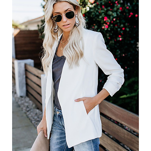 Women's Blazer White / Purple / Blushing Pink S / M / L 
Women's Blazer White / Purple / Blushing Pink S / M / L