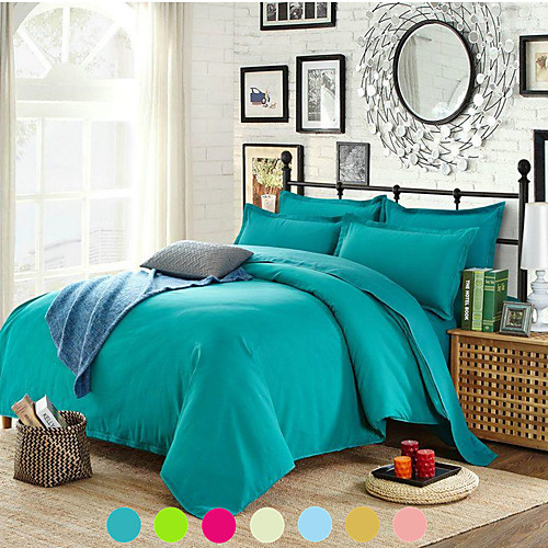 Solid Color Duvet Cover Set with Zipper Closure, Ultra Soft Hypoallergenic 4 Pieces Comforter Cover Sets
Solid Color Duvet Cover Set with Zipper Closure, Ultra Soft Hypoallergenic 4 Pieces Comforter Cover Sets