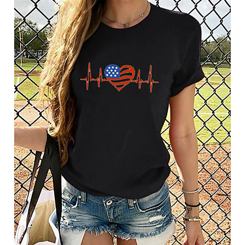 Women's T-shirt Plus Size Graphic 3D Print Tops - Print Round Neck Loose Basic Daily Spring Summer Rainbow XS S M L XL 2XL 3XL 4XL 5XL 6XL / Going out
Women's T-shirt Plus Size Graphic 3D Print Tops - Print Round Neck Loose Basic Daily Spring Summer Rainbow XS S M L XL 2XL 3XL 4XL 5XL 6XL / Going out