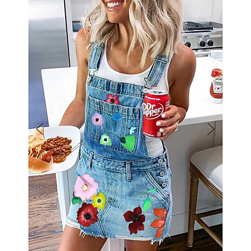 Women's Shift Dress Short Mini Dress - Sleeveless Floral Summer Casual 2020 Light Blue S M L XL XXL
Women's Shift Dress Short Mini Dress - Sleeveless Floral Summer Casual 2020 Light Blue S M L XL XXL