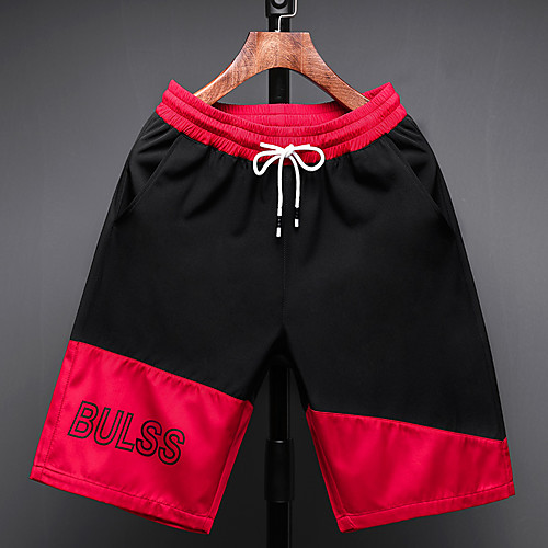 Men's Basic Daily Holiday Sweatpants Shorts Pants - Letter Drawstring Breathable Black Blue Red XS / US32 / UK32 / EU40 / S / US34 / UK34 / EU42 / M / US36 / UK36 / EU44
Men's Basic Daily Holiday Sweatpants Shorts Pants - Letter Drawstring Breathable Black Blue Red XS / US32 / UK32 / EU40 / S / US34 / UK34 / EU42 / M / US36 / UK36 / EU44