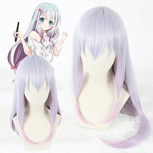 Cosplay Wig Izumi Sagiri Eromanga Sensei Straight Cosplay With Bangs Wig Medium Length Purple Synthetic Hair 26 inch Women's Anime Cosplay Ombre Hair Purple
Cosplay Wig Izumi Sagiri Eromanga Sensei Straight Cosplay With Bangs Wig Medium Length Purple Synthetic Hair 26 inch Women's Anime Cosplay Ombre Hair Purple