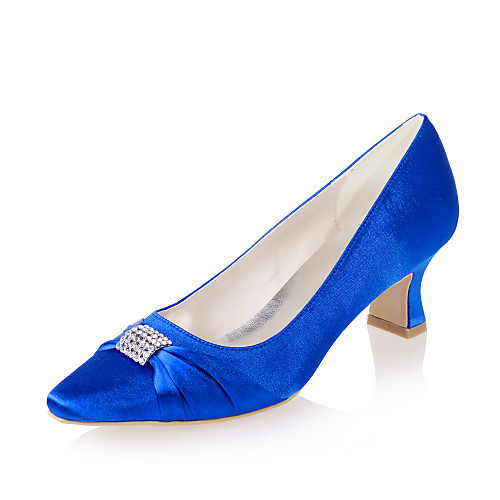 Women's Wedding Shoes Block Heel Pointed Toe Minimalism Wedding Party & Evening Satin Rhinestone Solid Colored Summer White Purple Dark Purple
Women's Wedding Shoes Block Heel Pointed Toe Minimalism Wedding Party & Evening Satin Rhinestone Solid Colored Summer White Purple Dark Purple