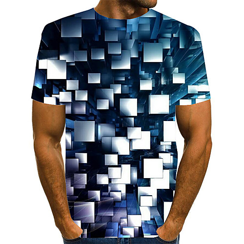 Men's T shirt Graphic Plus Size Print Short Sleeve Daily Tops Streetwear Exaggerated Rainbow
Men's T shirt Graphic Plus Size Print Short Sleeve Daily Tops Streetwear Exaggerated Rainbow