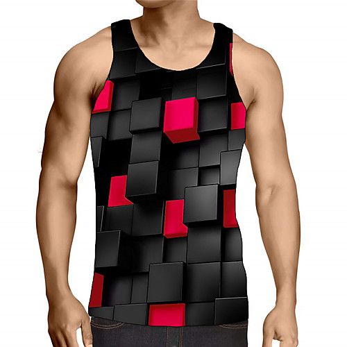 Men's Graphic Print Tank Top Street chic Exaggerated Daily Going out Black / Blue / Purple / Red / Yellow / Rainbow
Men's Graphic Print Tank Top Street chic Exaggerated Daily Going out Black / Blue / Purple / Red / Yellow / Rainbow