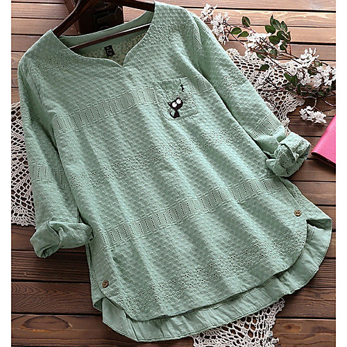 Women's Cartoon T-shirt Daily White / Yellow / Blushing Pink / Green / Navy Blue / Light Blue
Women's Cartoon T-shirt Daily White / Yellow / Blushing Pink / Green / Navy Blue / Light Blue