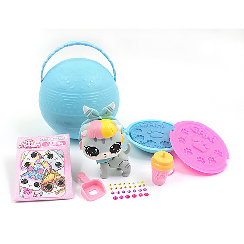 Toy Playsets Surprise Doll Mystery Gifts Fashion Dog Puppy with Accessories Collectable Soft Plastic Kid's Girls' Toy Gift 1 pcs
Toy Playsets Surprise Doll Mystery Gifts Fashion Dog Puppy with Accessories Collectable Soft Plastic Kid's Girls' Toy Gift 1 pcs