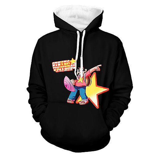 Inspired by steven universe Cosplay Costume Hoodie Polyster Print Printing Hoodie For Men's / Women's
Inspired by steven universe Cosplay Costume Hoodie Polyster Print Printing Hoodie For Men's / Women's