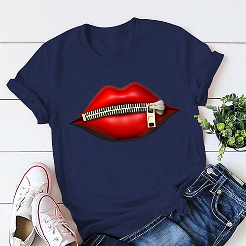 Women's Geometric T-shirt Daily Weekend White / Black / Red / Orange / Navy Blue / Gray
Women's Geometric T-shirt Daily Weekend White / Black / Red / Orange / Navy Blue / Gray