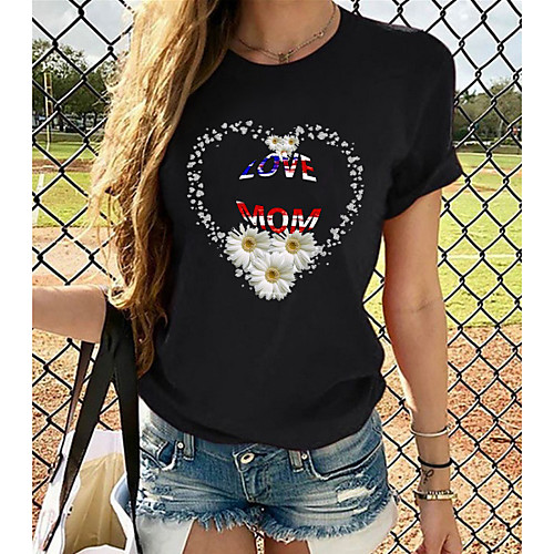 Women's Tops Graphic 3D Print T-shirt - Print Round Neck Basic Daily Spring Summer Rainbow XS S M L XL 2XL 3XL 4XL 5XL 6XL
Women's Tops Graphic 3D Print T-shirt - Print Round Neck Basic Daily Spring Summer Rainbow XS S M L XL 2XL 3XL 4XL 5XL 6XL