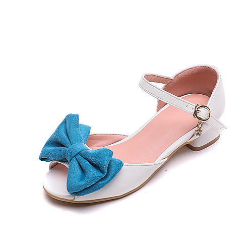 Girls' Flower Girl Shoes PU Sandals Block Heel Sandals Big Kids(7years ) Bowknot / Buckle Pink / Orange / Blue Summer / Peep Toe / Party & Evening / Color Block
Girls' Flower Girl Shoes PU Sandals Block Heel Sandals Big Kids(7years ) Bowknot / Buckle Pink / Orange / Blue Summer / Peep Toe / Party & Evening / Color Block