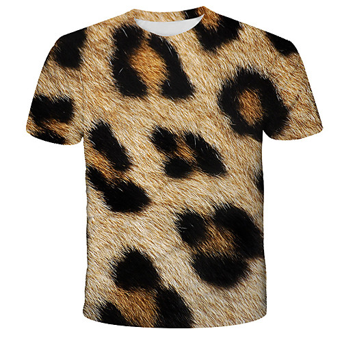 Men's Leopard Graphic Print T-shirt Street chic Exaggerated Daily Holiday Rainbow
Men's Leopard Graphic Print T-shirt Street chic Exaggerated Daily Holiday Rainbow