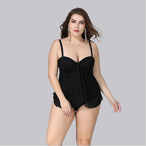 Women's Strap One-piece Swimwear Swimsuit - Solid Colored XL XXL XXXL Black
Women's Strap One-piece Swimwear Swimsuit - Solid Colored XL XXL XXXL Black