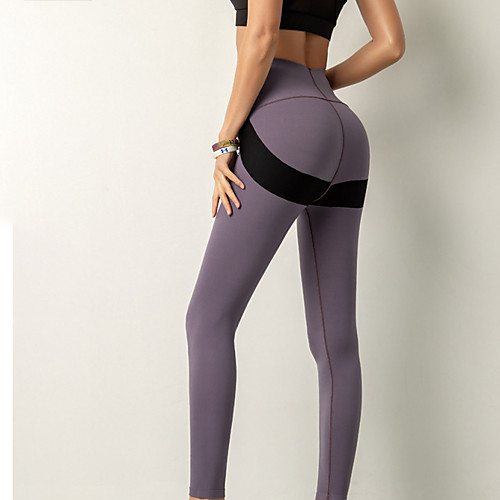 Women's High Waist Yoga Pants Fashion Black Purple Pink Elastane Yoga Running Fitness Tights Leggings Sport Activewear Breathable Tummy Control Butt Lift Power Flex High Elasticity Skinny
Women's High Waist Yoga Pants Fashion Black Purple Pink Elastane Yoga Running Fitness Tights Leggings Sport Activewear Breathable Tummy Control Butt Lift Power Flex High Elasticity Skinny
