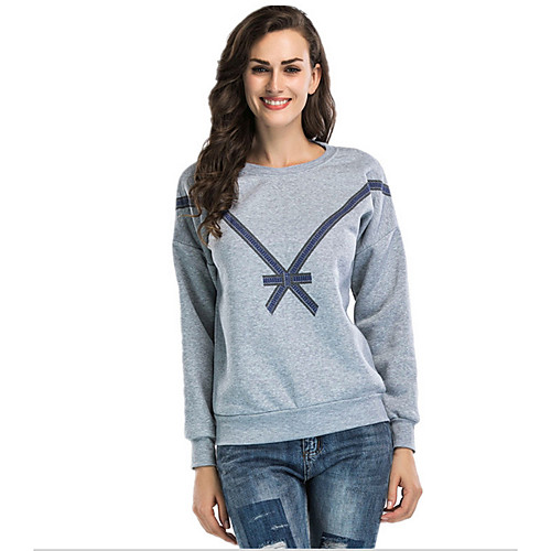 Women's Sweatshirt Solid Colored Sports & Outdoors / Basic White Blushing Pink Gray M L XL XXL
Women's Sweatshirt Solid Colored Sports & Outdoors / Basic White Blushing Pink Gray M L XL XXL