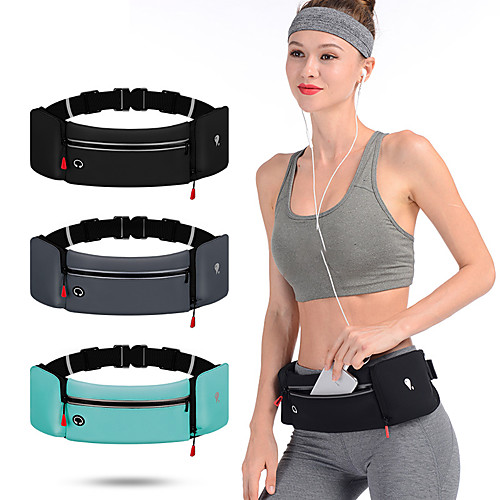 Running Belt Fanny Pack Belt Pouch / Belt Bag for Running Hiking Outdoor Exercise Traveling Sports Bag Reflective Adjustable Waterproof Waterproof Material Men's Women's Running Bag Adults
Running Belt Fanny Pack Belt Pouch / Belt Bag for Running Hiking Outdoor Exercise Traveling Sports Bag Reflective Adjustable Waterproof Waterproof Material Men's Women's Running Bag Adults