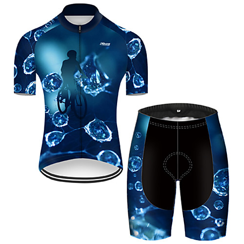 21Grams Men's Short Sleeve Cycling Jersey with Shorts Nylon Polyester Black / Blue 3D Gradient Bike Clothing Suit Breathable 3D Pad Quick Dry Ultraviolet Resistant Reflective Strips Sports 3D
21Grams Men's Short Sleeve Cycling Jersey with Shorts Nylon Polyester Black / Blue 3D Gradient Bike Clothing Suit Breathable 3D Pad Quick Dry Ultraviolet Resistant Reflective Strips Sports 3D