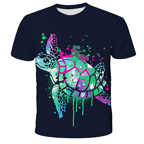 Men's T shirt Graphic Animal Print Short Sleeve Daily Tops Streetwear Exaggerated Black
Men's T shirt Graphic Animal Print Short Sleeve Daily Tops Streetwear Exaggerated Black