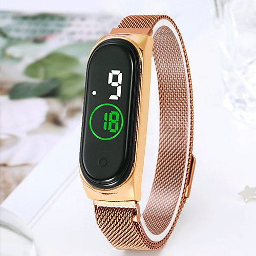 Women's Digital Watch Casual Fashion Black Blue Red Stainless Steel Chinese Digital Rose Gold Black Blue LCD Casual Watch Cool 1 pc Analog One Year Battery Life
Women's Digital Watch Casual Fashion Black Blue Red Stainless Steel Chinese Digital Rose Gold Black Blue LCD Casual Watch Cool 1 pc Analog One Year Battery Life