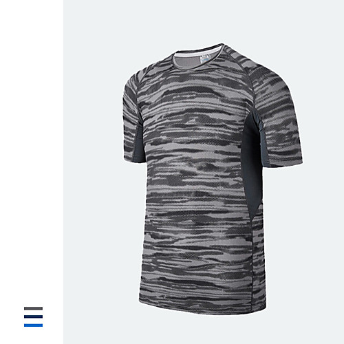 Men's Short Sleeve Running Shirt Tee Tshirt Elastane Breathable Quick Dry Soft Fitness Gym Workout Running Walking Jogging Sportswear Blue Dark Blue Gray Activewear Stretchy
Men's Short Sleeve Running Shirt Tee Tshirt Elastane Breathable Quick Dry Soft Fitness Gym Workout Running Walking Jogging Sportswear Blue Dark Blue Gray Activewear Stretchy