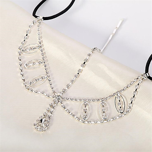 Women's Hair Jewelry For Gift Festival Flower Cord Imitation Diamond White 1pc
Women's Hair Jewelry For Gift Festival Flower Cord Imitation Diamond White 1pc