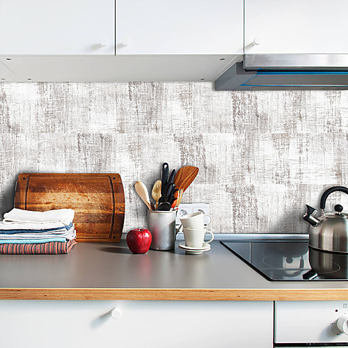 20x10cmx9pcs White Wood Grain Wall Stickers Retro Oil-proof Waterproof Tile Sticker For Kitchen Bathroom Ground Wall House Decoration
20x10cmx9pcs White Wood Grain Wall Stickers Retro Oil-proof Waterproof Tile Sticker For Kitchen Bathroom Ground Wall House Decoration