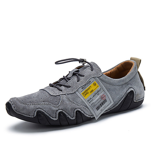 Men's Trainers Athletic Shoes Sporty Casual Athletic Outdoor Running Shoes PU Non-slipping Wear Proof Khaki Gray Summer
Men's Trainers Athletic Shoes Sporty Casual Athletic Outdoor Running Shoes PU Non-slipping Wear Proof Khaki Gray Summer