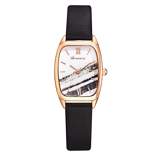 Ladies Quartz Watches Elegant Fashion Black White Brown PU Leather Chinese Quartz White / Black White Black New Design Casual Watch 1 pc Analog One Year Battery Life
Ladies Quartz Watches Elegant Fashion Black White Brown PU Leather Chinese Quartz White / Black White Black New Design Casual Watch 1 pc Analog One Year Battery Life
