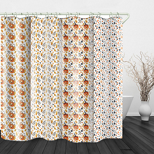Funny Pumpkin Digital Print Waterproof Fabric Shower Curtain for Bathroom Home Decor Covered Bathtub Curtains Liner Includes with Hooks
Funny Pumpkin Digital Print Waterproof Fabric Shower Curtain for Bathroom Home Decor Covered Bathtub Curtains Liner Includes with Hooks