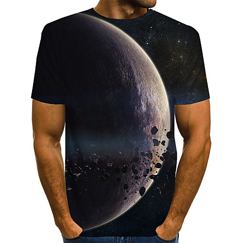 Men's T shirt Galaxy Graphic Print Short Sleeve Daily Tops Basic Exaggerated Black Purple Red
Men's T shirt Galaxy Graphic Print Short Sleeve Daily Tops Basic Exaggerated Black Purple Red