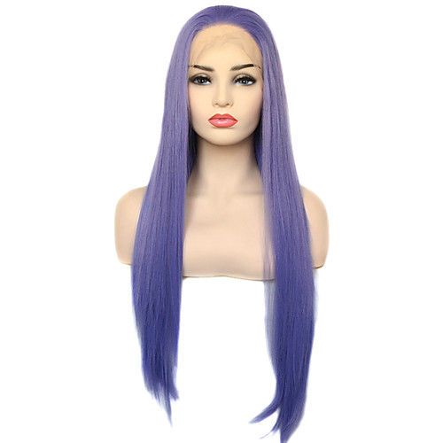 Vogue Queen Natural Blue Purple Long Straight Synthetic Lace Front Wig Daily Wearing For Women
Vogue Queen Natural Blue Purple Long Straight Synthetic Lace Front Wig Daily Wearing For Women