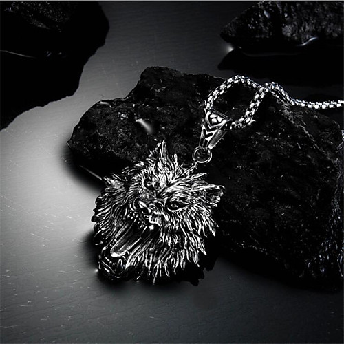 Men's Pendant Necklace Classic Wolf Fashion Titanium Steel Silver 505 cm Necklace Jewelry For
Men's Pendant Necklace Classic Wolf Fashion Titanium Steel Silver 505 cm Necklace Jewelry For