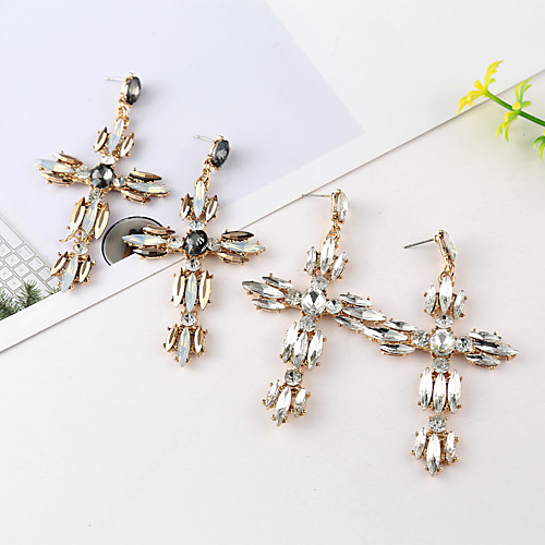 Women's Drop Earrings Cross Statement Stylish Luxury Elegant Boho Earrings Jewelry White / Black For Gift Formal Engagement Prom Birthday
Women's Drop Earrings Cross Statement Stylish Luxury Elegant Boho Earrings Jewelry White / Black For Gift Formal Engagement Prom Birthday