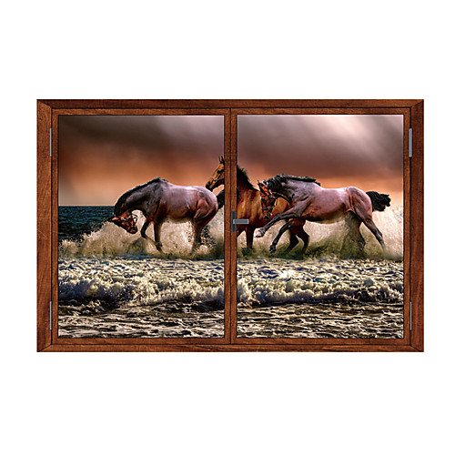 Galloping Horse / Animals Wall Stickers Animal Wall Stickers Decorative Wall Stickers PVC Home Decoration Wall Decal Wall Decoration 1pc
Galloping Horse / Animals Wall Stickers Animal Wall Stickers Decorative Wall Stickers PVC Home Decoration Wall Decal Wall Decoration 1pc