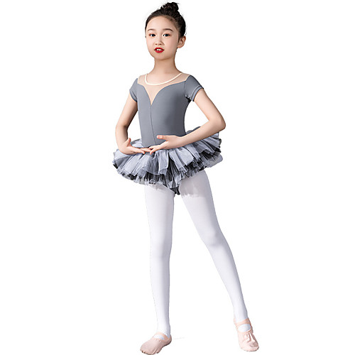 Ballet Dress Lace Tiered Girls' Training Performance Short Sleeve High Cotton
Ballet Dress Lace Tiered Girls' Training Performance Short Sleeve High Cotton