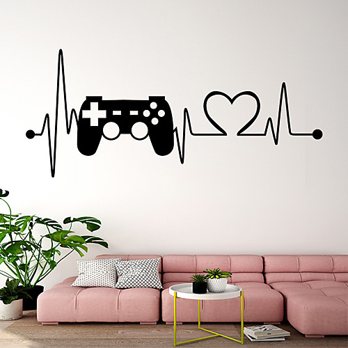 ECG Game Handle Wall Stickers Plane Wall Stickers Decorative Wall Stickers PVC Home Decoration Wall Decal Wall Decoration 1pc
ECG Game Handle Wall Stickers Plane Wall Stickers Decorative Wall Stickers PVC Home Decoration Wall Decal Wall Decoration 1pc