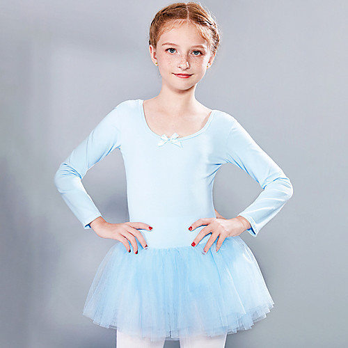 Ballet Dress Lace Bow(s) Criss Cross Girls' Training Performance Long Sleeve High Spandex Lace Tulle
Ballet Dress Lace Bow(s) Criss Cross Girls' Training Performance Long Sleeve High Spandex Lace Tulle