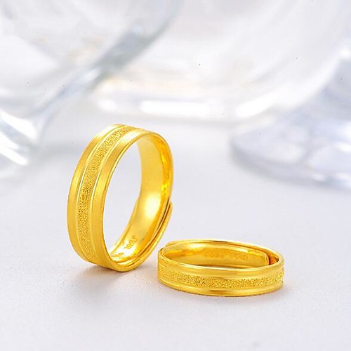 Couple Rings Classic Gold Copper Gold Plated Precious Fashion 2pcs Adjustable / Couple's
Couple Rings Classic Gold Copper Gold Plated Precious Fashion 2pcs Adjustable / Couple's