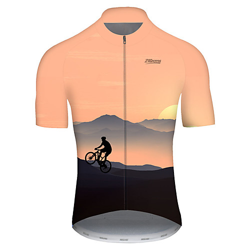 21Grams Men's Short Sleeve Cycling Jersey Black / Yellow Bike Top Mountain Bike MTB Road Bike Cycling Breathable Sports Clothing Apparel / Micro-elastic
21Grams Men's Short Sleeve Cycling Jersey Black / Yellow Bike Top Mountain Bike MTB Road Bike Cycling Breathable Sports Clothing Apparel / Micro-elastic